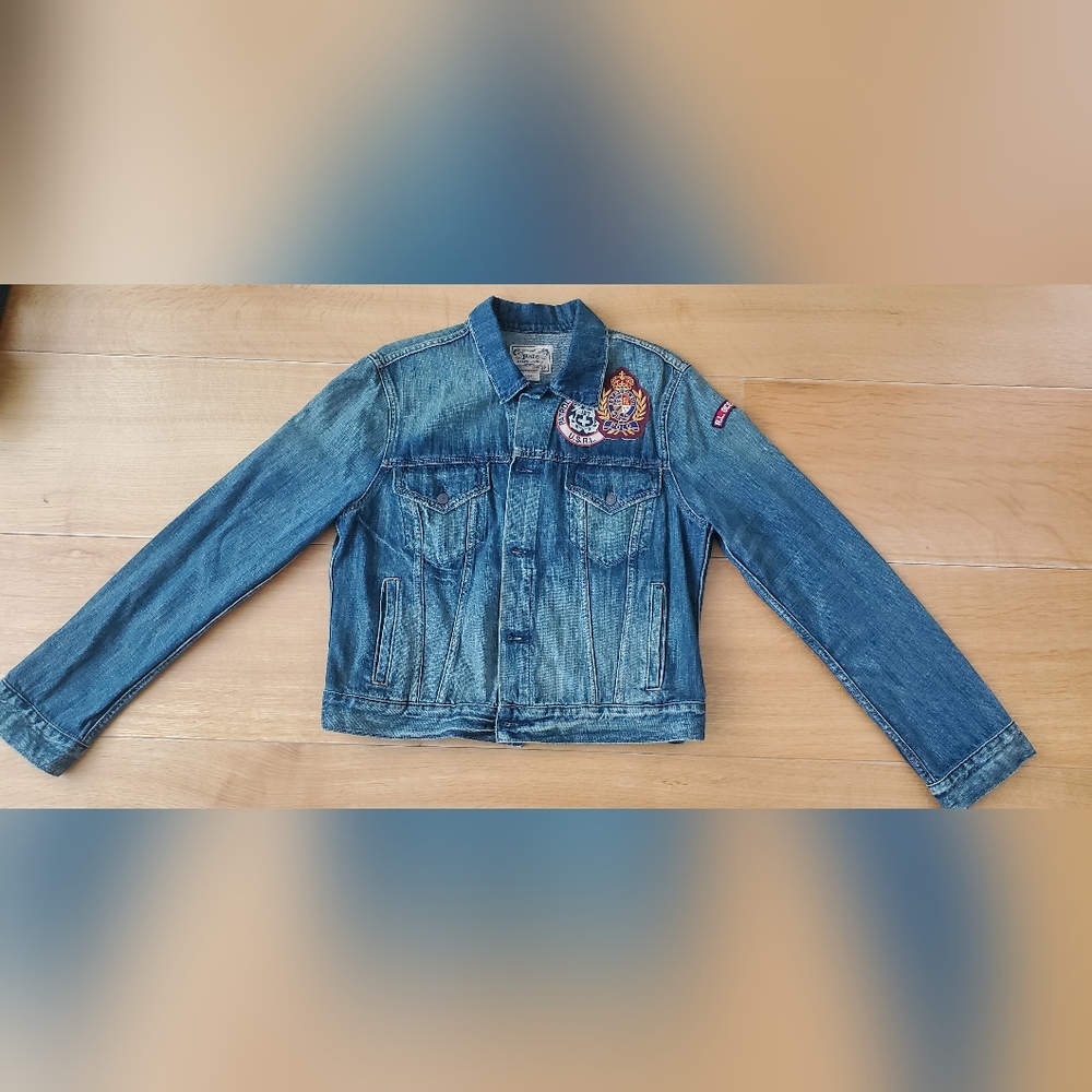 Polo Ralph Lauren denim embellished jacket